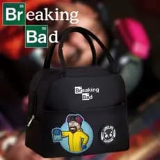 Bolsa Térmica Breaking Bad - Lancheira - Isolamento Térmico - Espaçosa - Fitness Escola Trabalho Lazer - Marmita