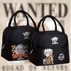 Bolsa Térmica Luffy Gear 5 One Piece Lancheira - Isolamento Térmico - Espaçosa - Fitness Escola Trabalho Lazer - Marmita