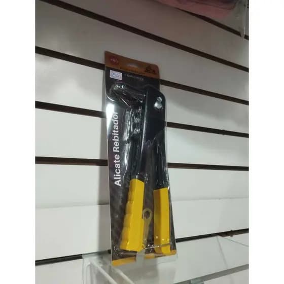 Alicate Rebitador Profissional 4 Bicos Aço Reforçado Antiderrapante