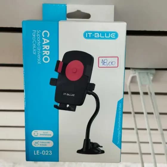 Suporte Veicular Universal IT-BLUE LE-023 – Segurança e Praticidade no Trânsito!