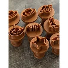 Kit Cortadores de Biscuit e Pasta Americana – Temas Variados | Impressão 3D