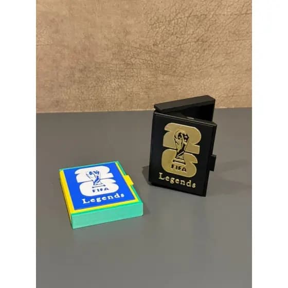 Estojo de Adesivos de Bolso da Copa do Mundo – Adesivos Raros| Porta figurinha copa | copa | Álbum