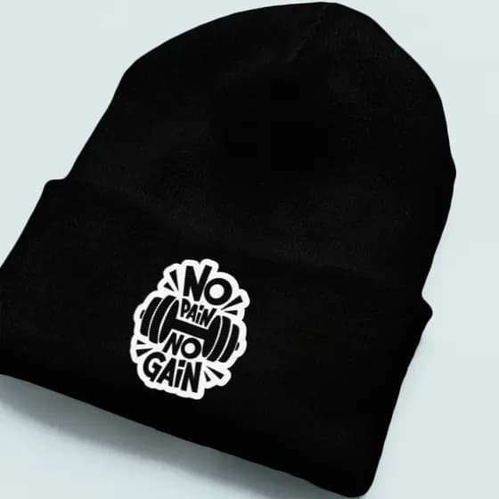 Touca Gorro Academia Frio Inverno Poliester