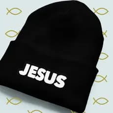 Touca Inverno Frio Jesus Blessed Poliester