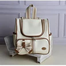 Mochila Maternidade l Luxo com Chaveiro l Térmica e Impermeável