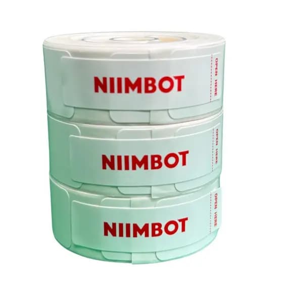 3 Rolos De Etiquetas 15 X 50 Niimbot P/ Impressora D110