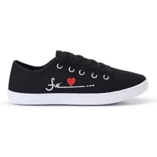 tênis feminino casual preto Modinha casual baixo tênis feminino casual confortável