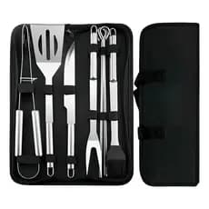 Kit Para Churrascos 360 Kit Churrasco Conjunto Talhes Para Churrasco - 09 Unidades