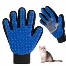 Luva Tira Pelos True Touch Nano Magnética Para Cães E Gatos