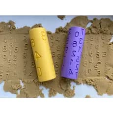 Carimbo de Números para Massinha - Rolinhos Educativos Montessori | Material pedagógico e Terapêutico