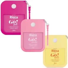 Kit Spray Perfumado Go! Sunny + Sweety + Pink 34ml - Ricca