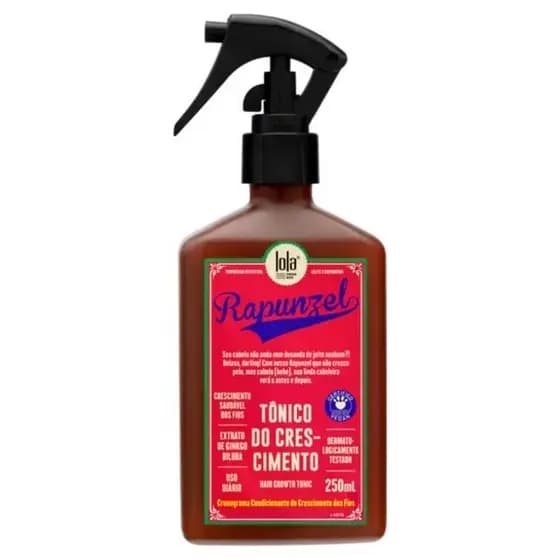 Rapunzel Tônico do Crescimento Spray 250mL Lola Costeticos