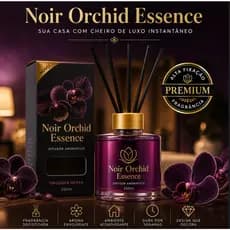 Difusor de Aromas Orquídea Negra 250ml Casa Perfumada Duradouro Elegante Premium