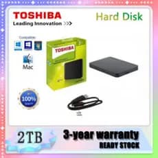 🔥Toshiba🔥Disco rígido externo 1TB 2TB 4TB External Hard Drive HDD USB 3.0  Portable HD Externo 2TB Hard Drive