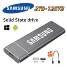 ⚡️ Disco Rígido Externo SSD 8TB Unidade De Estado Sólido 4TB 16TB 30TB Interface USB3.1TYPE-C 60TB/128TB Portátil HD 1TB
