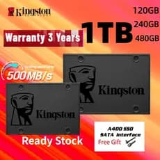 🔥🔥🔥SSD Kingston A400 2.5 " SATA 120GB 240GB 960GB De Unidade De Estado Sólido