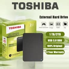 🔥Toshiba🔥Disco rígido externo 1TB 2TB 4TB External Hard Drive HDD USB 3.0  Portable HD Externo 2TB Hard Drive