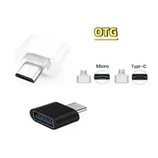 Adaptador USB OTG-Para Telefone Android Micro V8
