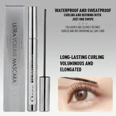 Rímel à prova d'água estendido tridimensional grosso Curling rímel Primer estilo brilhante rímel