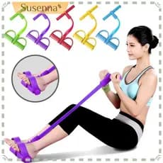 Extensor Tensão Forte Faixa Elástica 2 Elásticos Exercícios Treino Academia GinásticaTop-tier Manufacturer