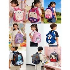 Mochila Escolar Infantil Bichinhos Zoo Carros Pets Pronta Entrega