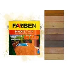 Tinta Impregnante Maxi Stain Farben 3,6 Litros - Várias Opções de Cores