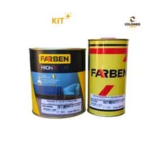 Resina Epóxi 900ML + Catalisador 500ML Farben - Kit | Qualidade Profissional