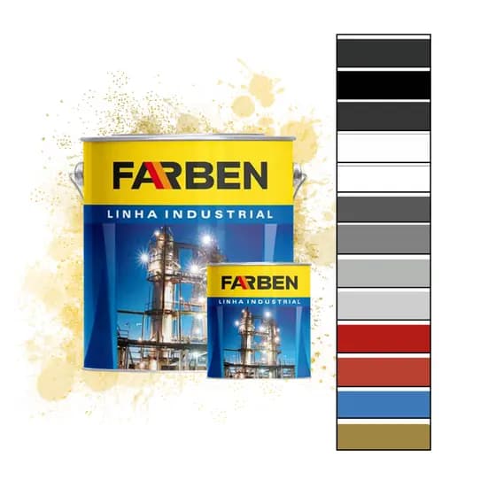 Farben Galviben para Metal – Tinta com 13 Opções de Cor para Galvanizados, Metais e Alumínio