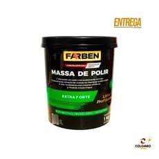 Polidor Automotivo Extra Forte Farben 1kg | Base Água | Brilho Espelhado - Alta Qualidade Garantida