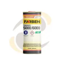 Thinner / diluente 6000 900ml Farben Para Limpeza e Diluição - Secagem Rápida