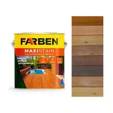 Verniz para Madeira Maxi Stain 3,6L – Uso Interno e Externo com Triplo Filtro Solar