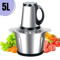 processador Triturador De Alimentos Elétrico 5L 110V Processador Picador Multifuncional Moedor