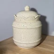 Pote Feito de Cerâmica 2,1 Litros Para Alimentos