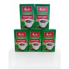 Kit 5 Café Melitta Tradicional 500g — Combo Atacado Leve Mais Pague Menos