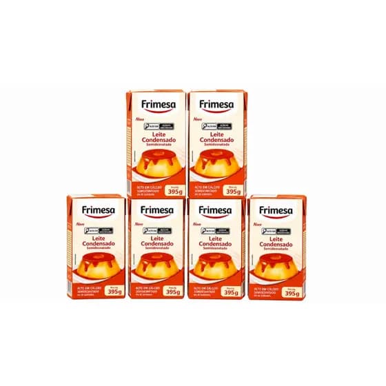 Kit com 27 unidades de Leite Condensado Frimesa