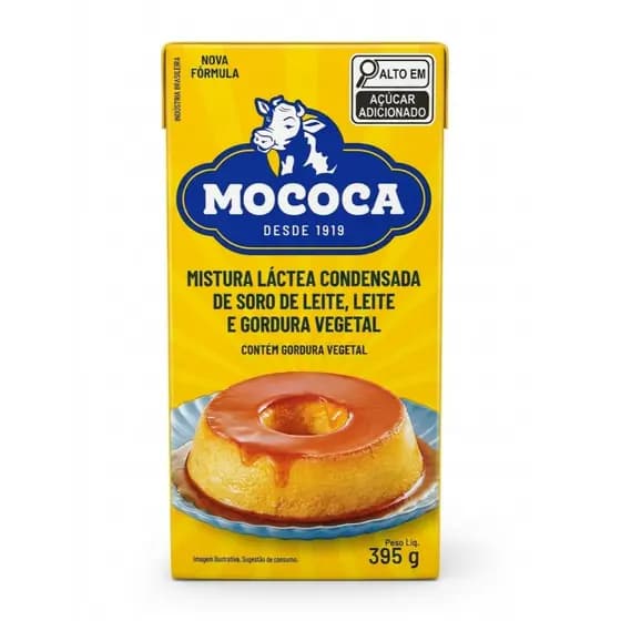 Kit Com 10 Mistura Condensada Mococa 395g Original Sem Amido Promocional.