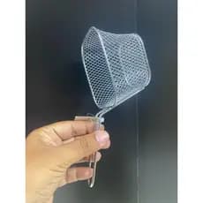 Cesto de fritura de aço galvanizado