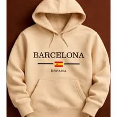 Agasalho Blusa de Frio Moletom Espanha Infantil e Juvenil Algodão Premium e Flanelado