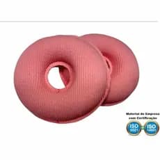 Rosquinhas super macias 100% Algodão para sutiã Seios Amamentação Absorventes Lavável 1 par