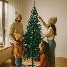 Arvore de Natal Pinheiro Gigante 240cm 1400 Ramos Verde