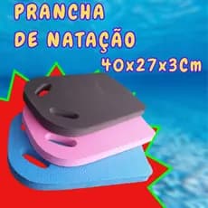 PRANCHA DE NATACAO 40x27x3Cm EVA EXERCICIOS TREINO ESPORTE AQUATICO PISCINA