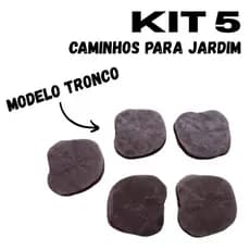Caminho para Jardim  Piso  Placa Rústico Antiderrapante Super Resistente ecológico