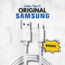 Cabo Carregador Turbo Tipo C para Samsung A15 A15 5G