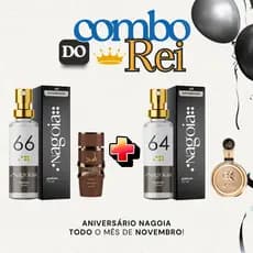 👑 Combo do Rei Nagoia – 2 Perfumes árabes 15 ml ( Asad, Club Nuit, Bourbon, Fakhar Extrait )