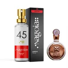 Perfume Árabe Feminino 15ml - Nagoia 45 - Inspirado em Fakhar Rose - Alta Fixação Perfume da Sereia