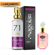 Perfume Árabe Feminino Doce 15 ml - Alta fixação - Inspiração Nagoia 71 - Sabah Al ward Sugar