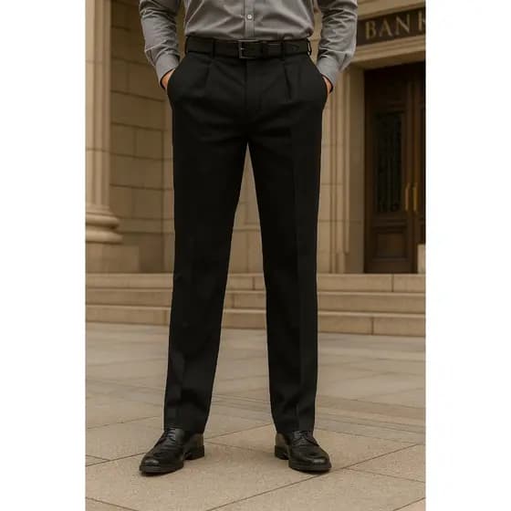 Calça Social Masculina Tradicional Tamanho 36 ao 50 Oxford Trabalho e Eventos Reta
