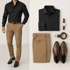 Calça Social Masculina Esporte Fino Oxfordine Premium Eventos Formais Durabilidade e Conforto