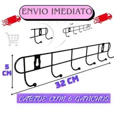 CABIDE ARAMADO GANCHO MULTI FUNÇÕES