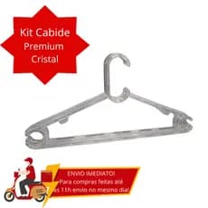 Kit Cabides Adulto Premium Cristal Antideslizante Resistente